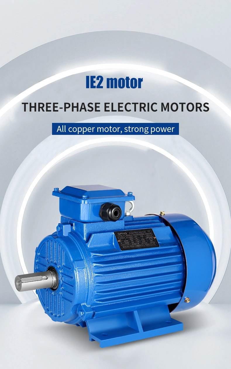 IEC Standard (IE3/IE2/IE1) Ye2-90s-2 (1.5kw/2.3HP) 3phase AC Induction Electric Motor CCC CE for Pump Fans Centrifugal Machines 2 /4/6 /8/10 Poles OEM ODM Obm